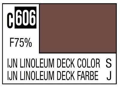 Mr Hobby Mr. Color C606 IJN Linoleum Deck Color (Japanese Warship Deck) - 10ml • $6.49