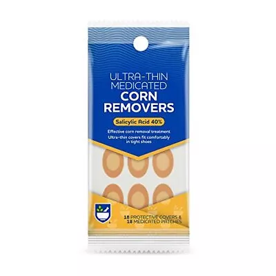 Rite Aid Foot Care Ultra Thin Corn Removers - 18 Pads | Corn Remover For Toes • $10.71