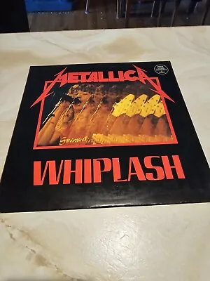 1984 Metallica Whiplash  Original  Silver Label • $41