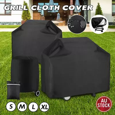 BBQ Cover 2/4/6 Burner Waterproof Outdoor Gas Charcoal Barbecue Grill Protector • $15.64