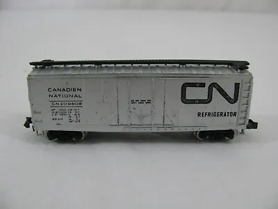 Bachmann N Scale CN 209809 Canadian National 40' Refrigerator Box Car #5009 VG • $12.99