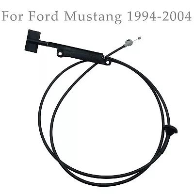 For Ford Mustang 1994-2004 Hood Release Latch Cable And Pull Handle New • $22.81