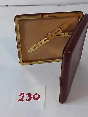 £8 • Buy Vintage Leather And Brass Cigarette Case   Bewlap  Made In England  
