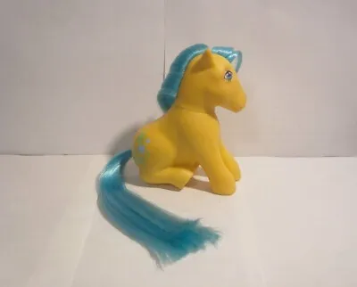 Vintage G1 Hasbro My Little Pony Sitting Earth Pony BUBBLES • $19.99