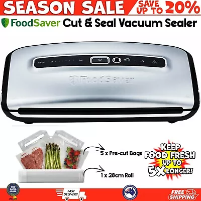 Sunbeam Commercial Food Vacuum Sealer Heavy Duty Saver Storage Machine Bag Roll • $189.99