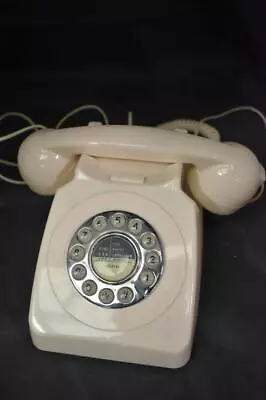 Reka Retro Corded Home Phone Cream Telephone 80885 • £4.99