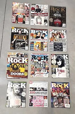 Classic Rock Magazine Lot Of 12 NEW Magazines Printed In England 2007 - 2010 • $96.95
