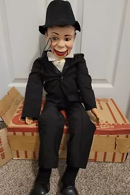 Rare Vintage 1977 CHARLIE MCCARTHY Ventriloquist Dummy Doll Juro Novelty Co 30  • $180