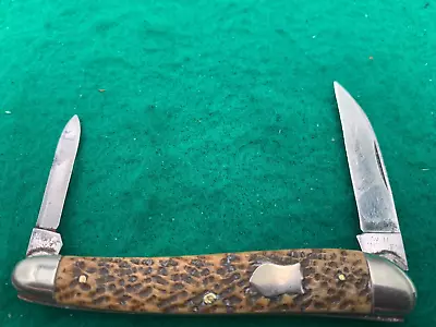 1913-1927 Bone W.H.Morley & Sons Knife - BEAUTIFUL -CLOVER STAMPED VERY RARE!!! • $135