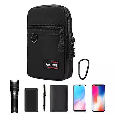 Universal Outdoor Mobile Phone Pouch Holster Case Bag Holder Belt Utility- • $11.17