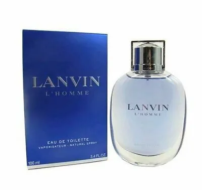 LANVIN L'HOMME 3.4 Oz EDT Eau De Toilette Spray Men's Cologne 100 Ml New NIB • $22.55