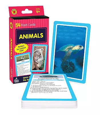 Carson Dellosa Animal Flash Cards Animal Flash Cards For Toddlers 2-4 Years Zo • $6.99