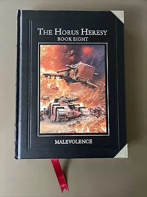 The Horus Heresy 8 Malevolence Forgeworld Hardback Warhammer Black Book • £700