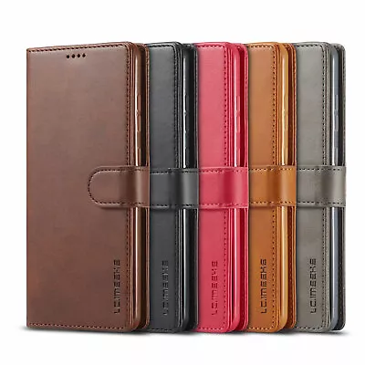 Luxury Wallet Case Leather Cover Card Stand Flip Case For Samsung Galaxy A Serie • $10.79