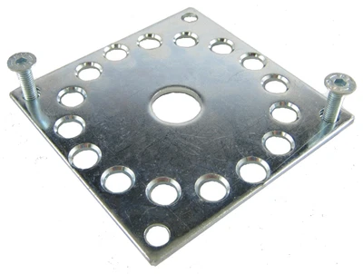 £5.26 • Buy Somfy Manual Override Motor Bracket, 100mm Square, 3mm Thick