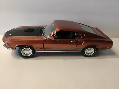 Ertl 1969 Ford Mustang Mach 1  1:18 Scale Diecast  American Muscle COPPER RARE • $60