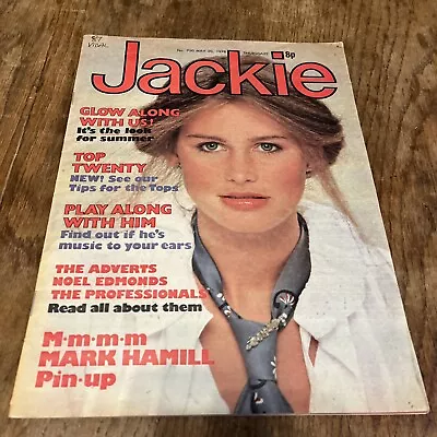 Jackie Magazine May 20 1978 Mark Hamill Poster Intact The Adverts Band Vgc • £6.26