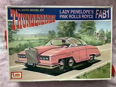 Imai Lady Penelope’s FAB 1 Pink Rolls Royce Model Kit.(UK BUYER ONLY) • £30
