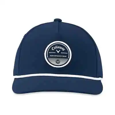 Callaway Golf Bogey Free Navy 24 Adjustable Snapback Cap #GE0390 • $44.99