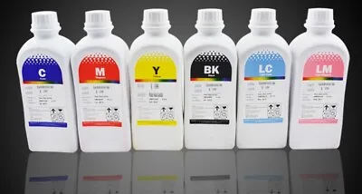 Eco Solvent Ink Refill For Roland Mutoh Mimaki Epson  Cymklm Lc (6 Liter) • $275