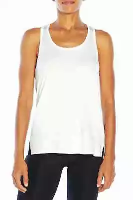 NWT Marika Women's White Racerback Tank Top Size S MLT3833A FR 36-38 DE 34-36 • $24.99