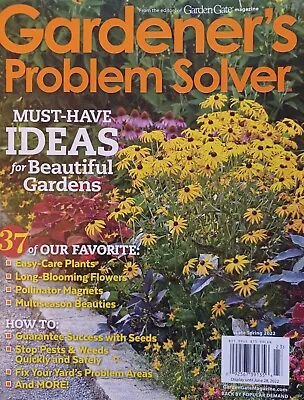 Gardener's Problem Solver Garden Gate Magazine • $10.25