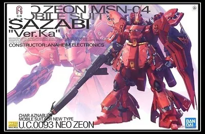 $321.84 • Buy Bandai BA-MG-174 1/100 MSN-04 Sazabi Ver.Ka
