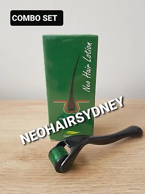 $54.95 • Buy  neo Hair Lotion + 1 Derma Roller Combo Set