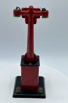 Vintage Marx Train Double Beacon Light Tower O Scale Pre War Toy 1930's • $19.99