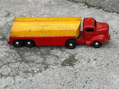Vintage Minnitoys Shell Tanker Truck Made In Canada • $1100