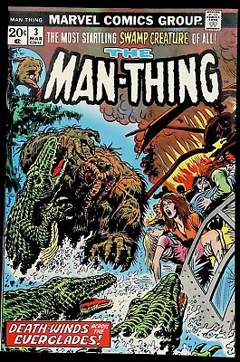 Man-Thing 3 Original Series 20 Cent Beauty • $5