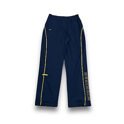 Nike Team Men's Track Pants University Of Michigan Wolverines Size Small 29 X 30 • $24.90