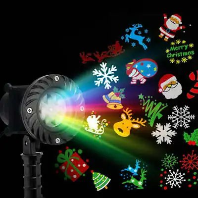 $32.72 • Buy Jingle Jollys Christmas Projector Laser Lights Moving LED Landscape Lamp Outdoor