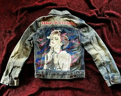 Madonna Like A Virgin Hand Painted Numbered #1 First Jacket Trunk Promo Boy Toy • $950