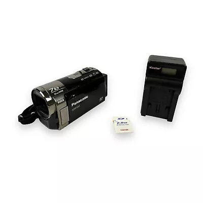 Panasonic SDR-S50 Standard Definition Camcorder W/ 78x Optical Zoom (Black) • $34.95