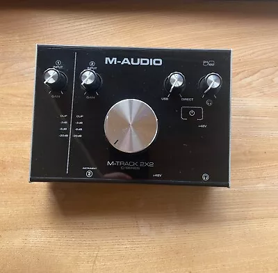 M-Audio - M-track 2X2M USB Audio Interface Perfect Condition - Cable Included • £50