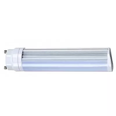 Satco S8747 8W Horizontal LED CFL Compact Fluorescent 3500K Neutral White GU24 • $11.95