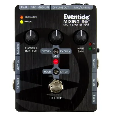 Used Eventide MixingLink Mic Preamp And FX Loop Pedal Mixing Link • $309