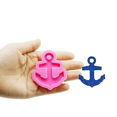 $5.41 • Buy Anchor Shape Nautical Silicone Mould Jewelry Keychain Necklace Pendant Molds 1pc