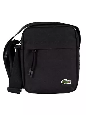 Lacoste Men's Logo Vertical Camera Bag Black • £63.95