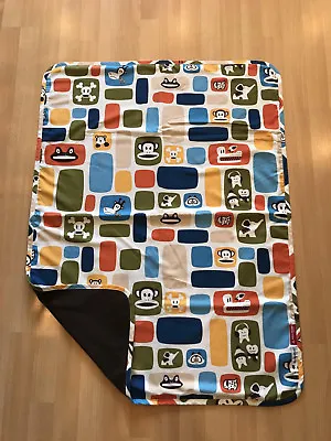 £45 • Buy Paul Frank Bugaboo Limited Edition Blanket Colour Blocks 100x73cm Excellent Cond