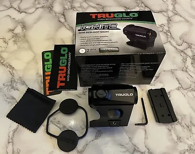 Truglo Ignite Mini Red Dot Sight Auto Off 22mm Objective Lens • $99