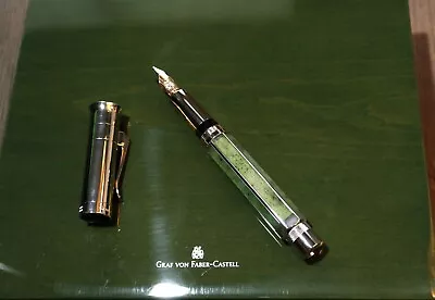 Graf Von Faber-Castell Pen Of The Year 2011 Fountain Pen Limited Edition Jade • $3999