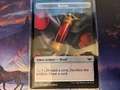 MTG Magic: The Gathering Blood / Vampire Token VOW! • $3.87