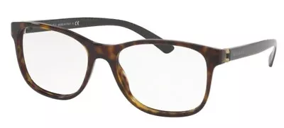 Bvlgari 3036 55[]17 Eyeglasses New W Box Brown Carbon Fiber Made In Italy 207 • $188.05