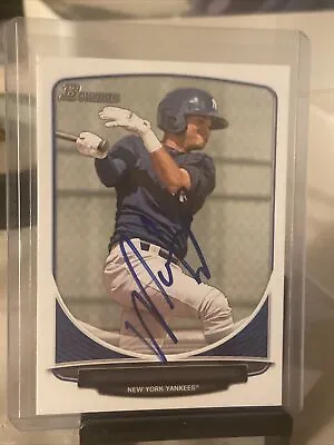 2013 Bowman Draft Top Prospects #TP3 Mason Williams Auto Autograph Signed Card  • $3