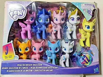 9-PONIES - My Little Pony Mega Friendship Collection & Accessories Set Hasbro • $30