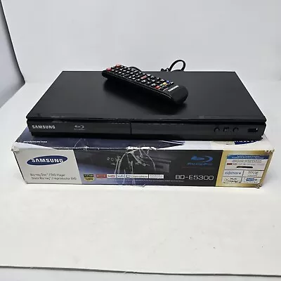 Samsung BD-E5300 Blu-Ray Player With Remote In Original Box Tested & Working • $49.95