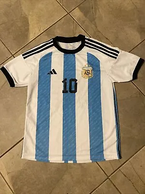 Messi Argentina 2022 World Cup Champions Jersey - Men’s Small • $30