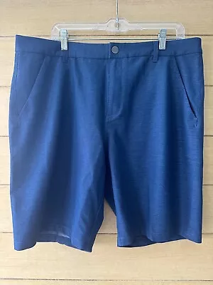 PUMA Weekender Fit Golf Shorts Size 36 Waist Men EUC Blue • $9.99